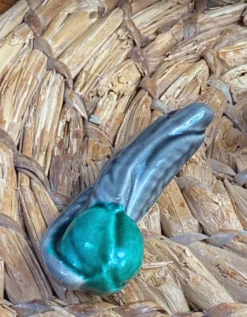 Salière et poivrier légumes céramique Vallauris