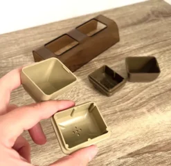 Salière et poivrier vintage