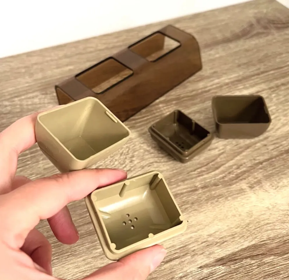 Salière et poivrier vintage
