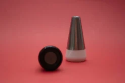 Salière et poivrière Atomic par Lone Sachs pour Lundtofte, années 60