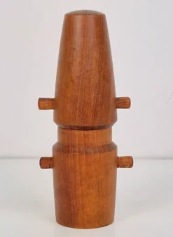 Salière et poivrière par Jens Quistgaard pour Dansk Designs, années 1960.