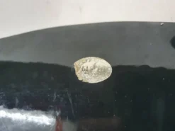 Salière et poivrière vintage en coquille de Paua, par Koha, Nouvelle-Zélande, années 1950.
