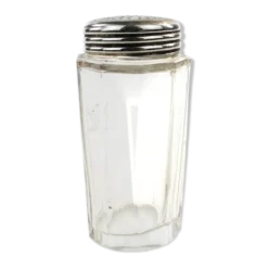 Salière moderne du milieu du siècle, en verre, Allemagne, années 1950