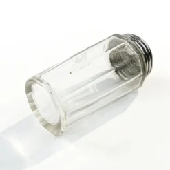 Salière moderne du milieu du siècle, en verre, Allemagne, années 1950