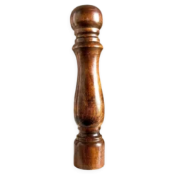 Salière, poivrier en bois foncé n°2