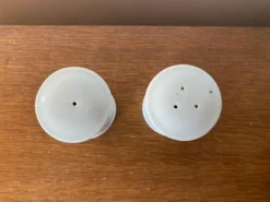 Salière & poivrière afibel porcelaine impératrice made in france vintage
