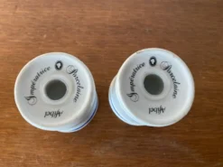 Salière & poivrière afibel porcelaine impératrice made in france vintage