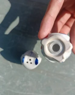 Salière Poivrière céramique Hiboux