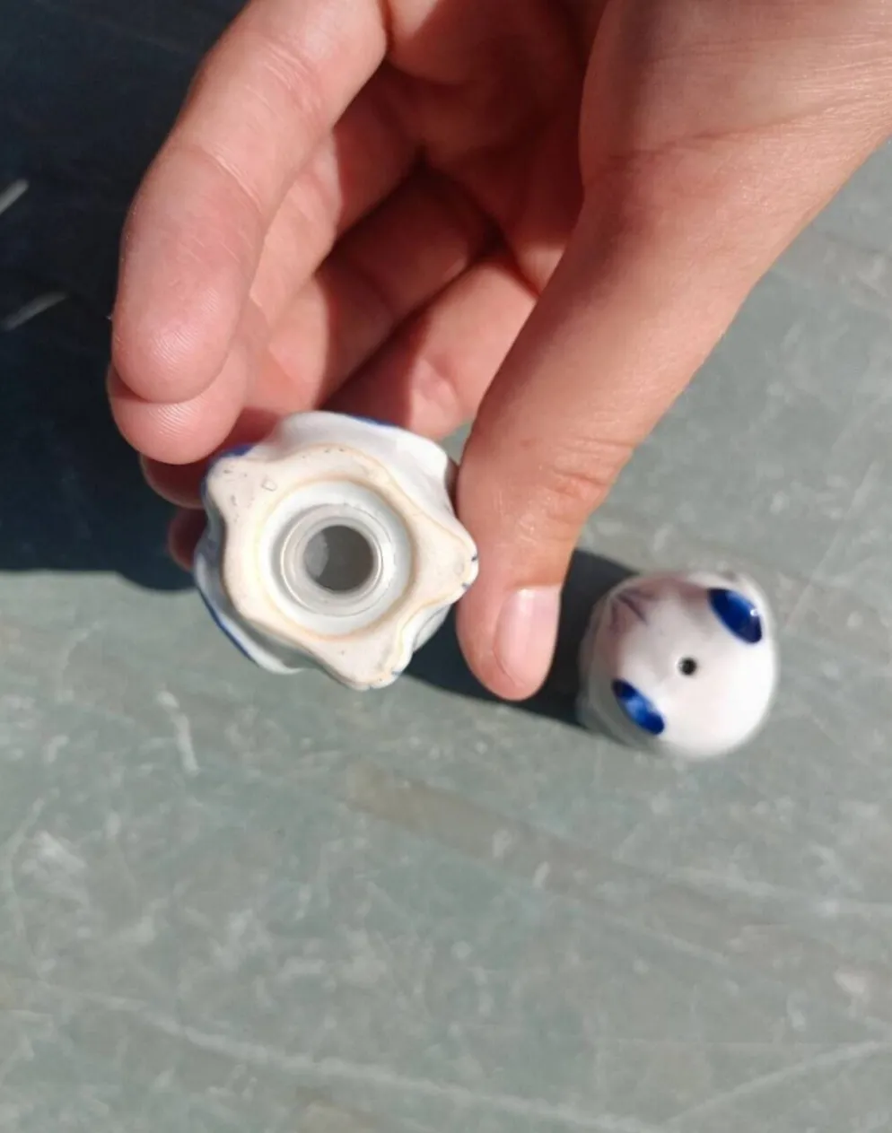 Salière Poivrière céramique Hiboux
