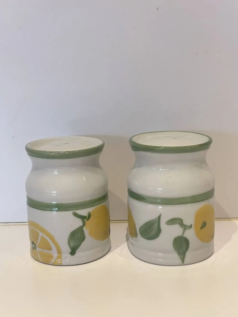 Salière poivrière LBP citrons