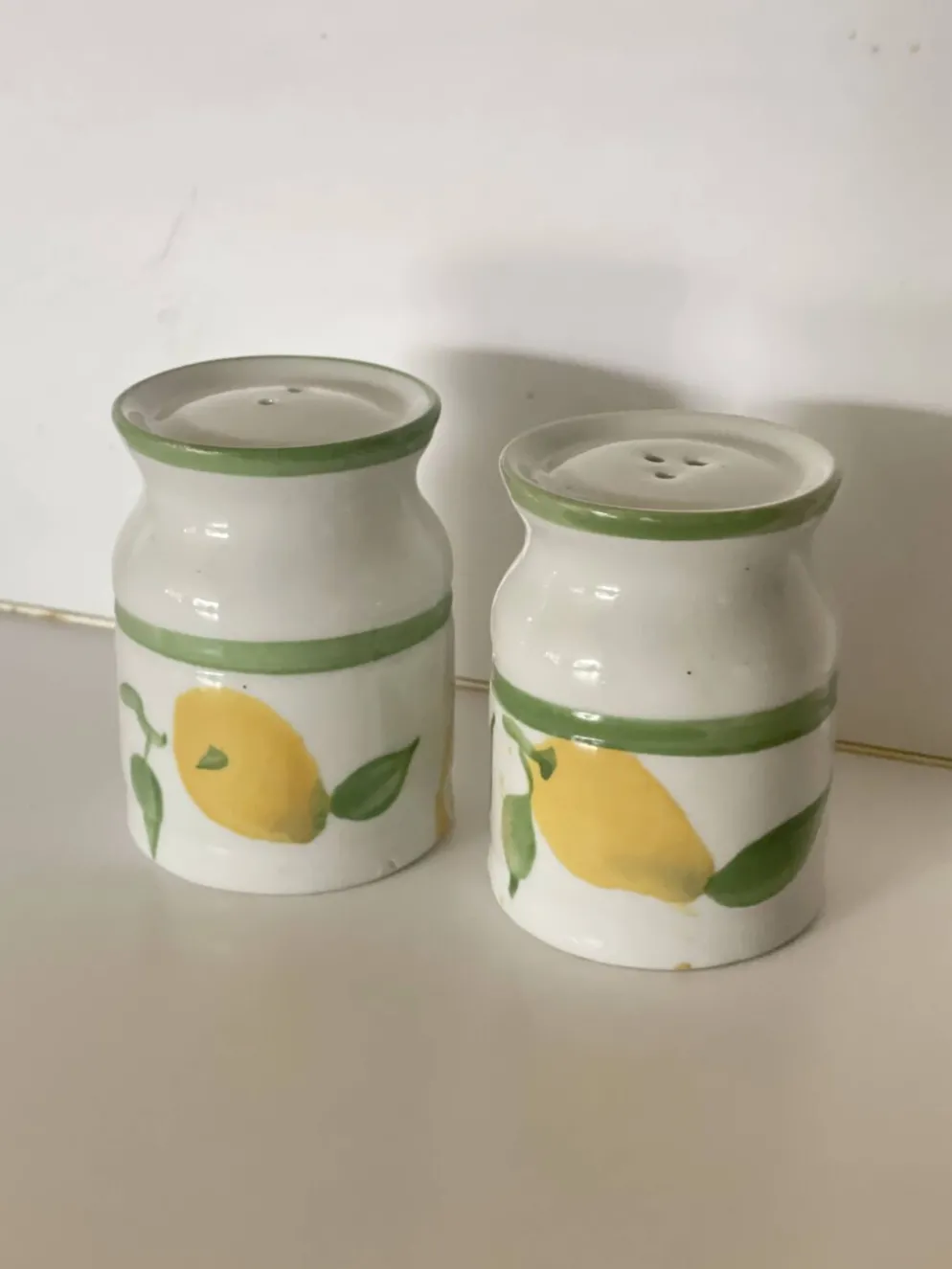 Salière poivrière LBP citrons