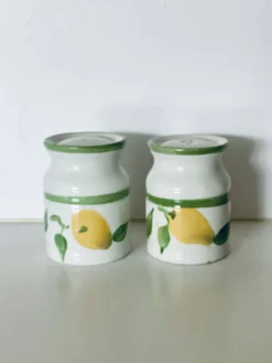 Salière poivrière LBP citrons