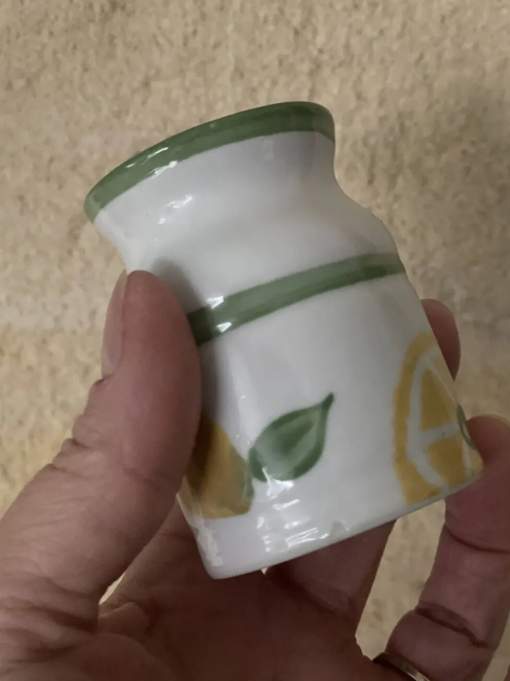 Salière poivrière LBP citrons