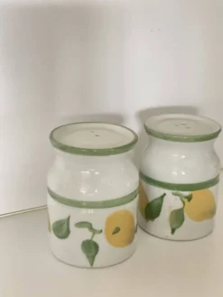 Salière poivrière LBP citrons
