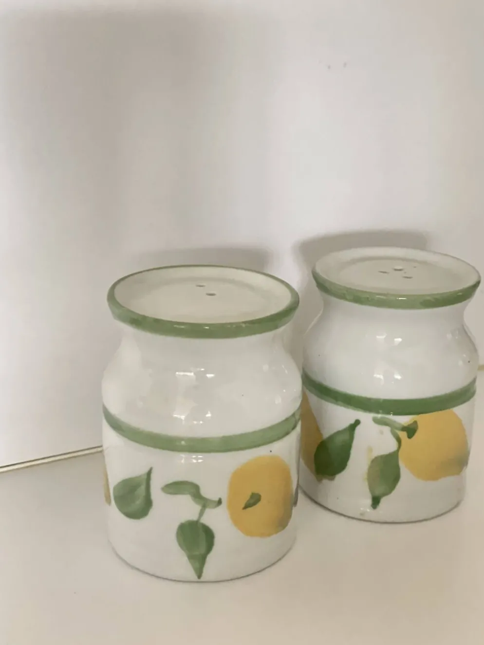 Salière poivrière LBP citrons