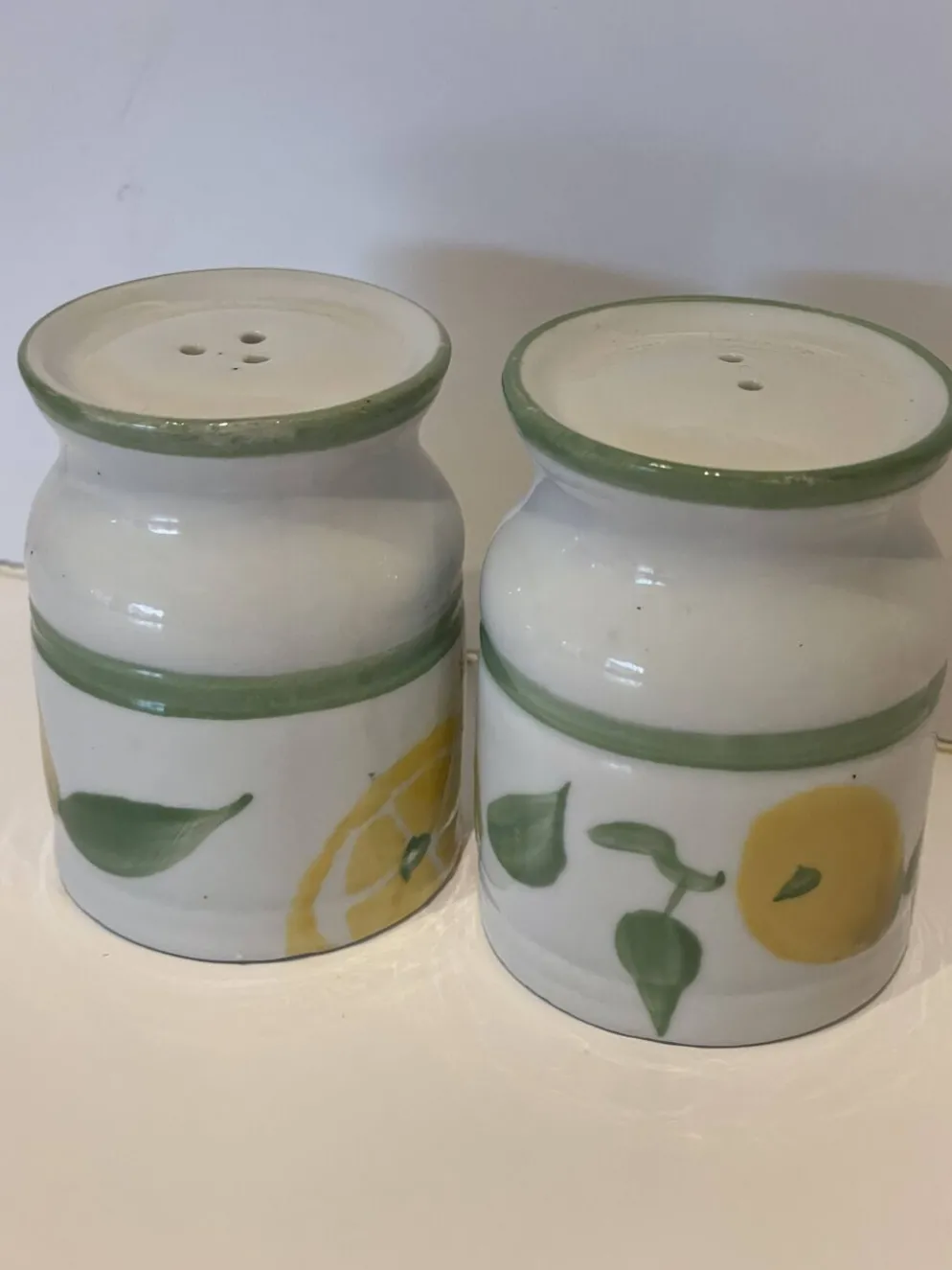Salière poivrière LBP citrons