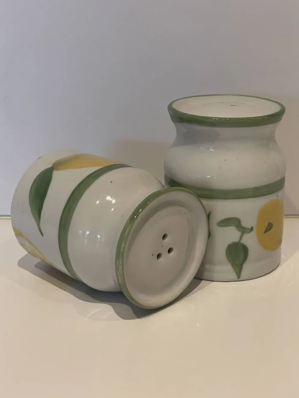 Salière poivrière LBP citrons