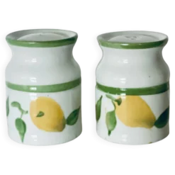 Salière poivrière LBP citrons