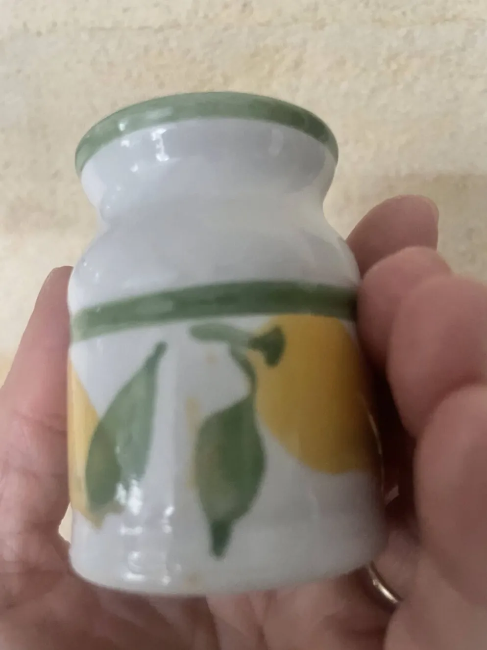 Salière poivrière LBP citrons