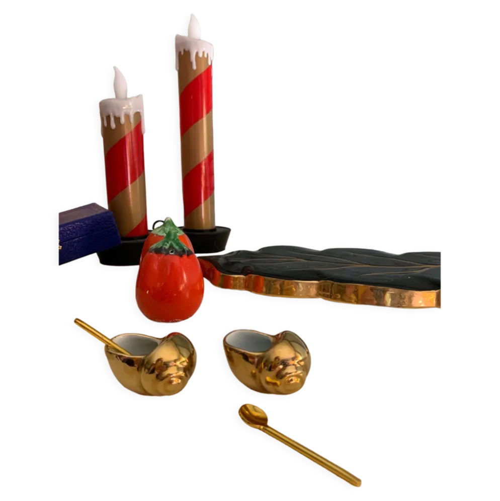 Salière poivrière porcelaine limoges