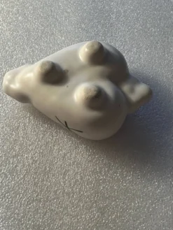 Salière poivrière vintage années 50 - céramique- formes cœurs