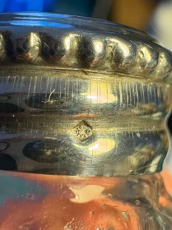 4 salières Christofle en argent massif