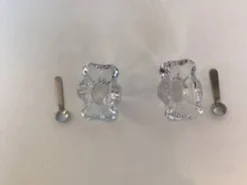Salières en cristal daum