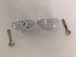 Salières en cristal daum