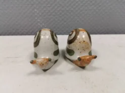 Salières et poivrières escargots, Danemark, années 1970-1980.