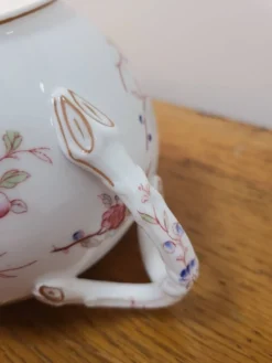 Sarreguemines porcelaine - sucrier modèle minton