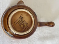 Saucier ancien Sarreguemines modèle Hawai