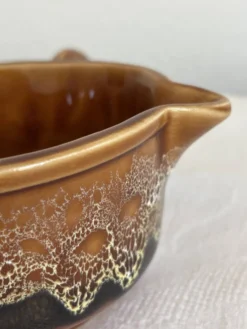 Saucier ancien Sarreguemines modèle Hawai