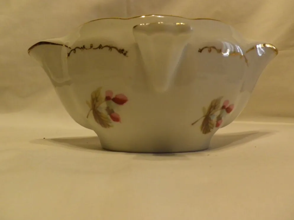 Sauciere double bec porcelaine de vierzon
