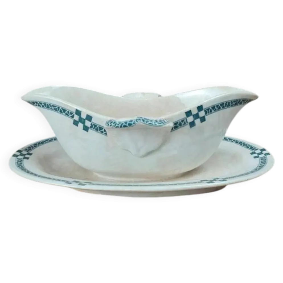 Saucière ancienne Creil & Montereau – Service Nancy