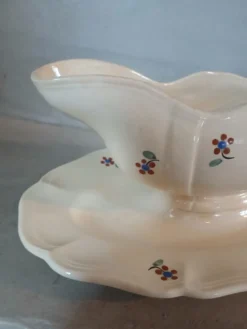 Saucière ancienne Digoin et Sarreguemines