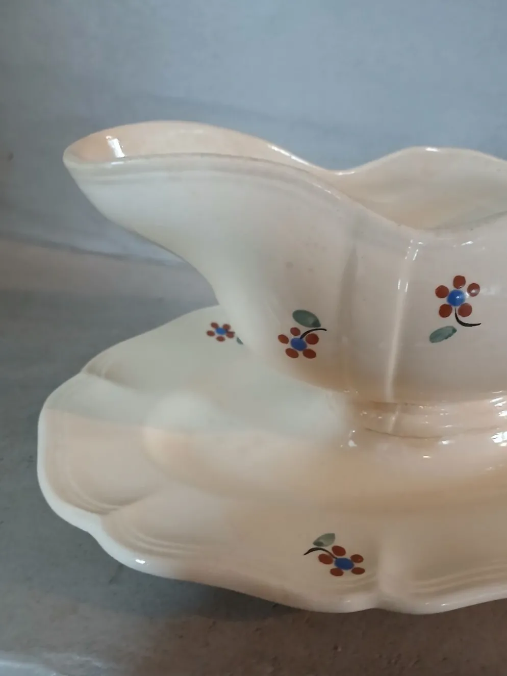 Saucière ancienne Digoin et Sarreguemines