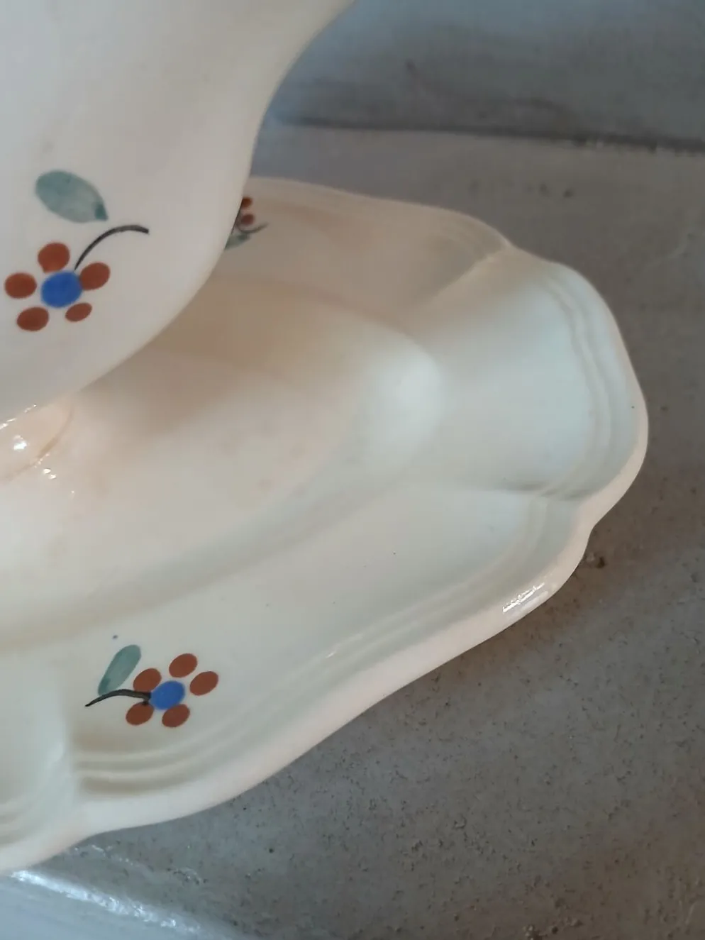 Saucière ancienne Digoin et Sarreguemines