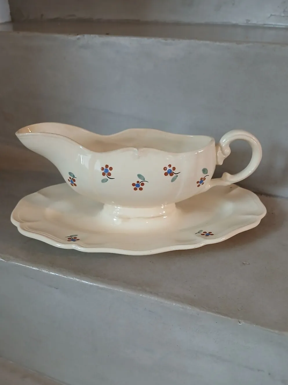 Saucière ancienne Digoin et Sarreguemines