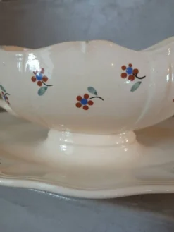 Saucière ancienne Digoin et Sarreguemines