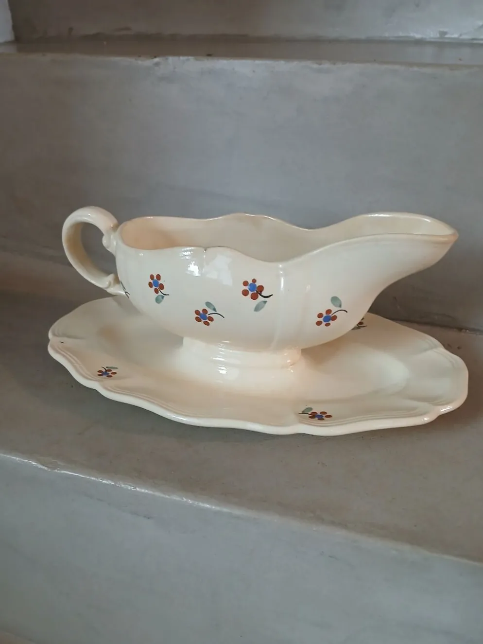 Saucière ancienne Digoin et Sarreguemines