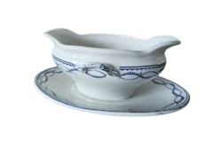 Saucière ancienne en faïence Boch Frères la Louvière