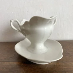 Saucière ancienne en porcelaine 1900
