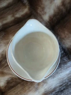 Saucière ancienne en Terre de fer Longchamp