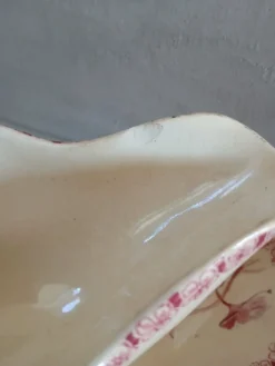 Saucière ancienne en Terre de fer Gien