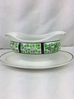 Saucière ancienne made in France Digoin Sarreguemines