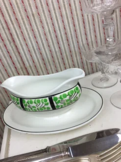 Saucière ancienne made in France Digoin Sarreguemines