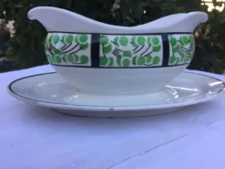 Saucière ancienne made in France Digoin Sarreguemines
