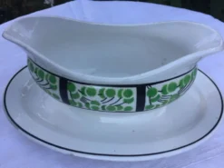 Saucière ancienne made in France Digoin Sarreguemines
