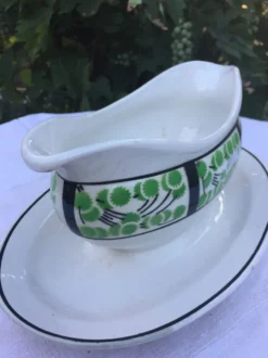Saucière ancienne made in France Digoin Sarreguemines