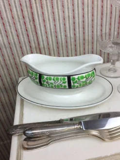 Saucière ancienne made in France Digoin Sarreguemines